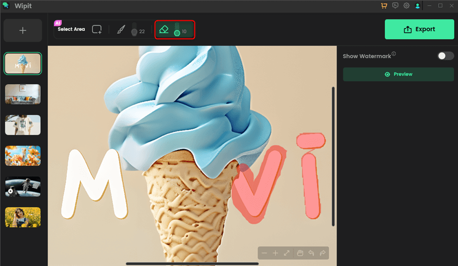 Remove Scribbles from Screenshot with Wipit