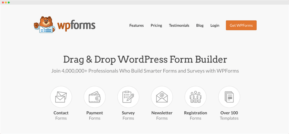 WPForms Interface