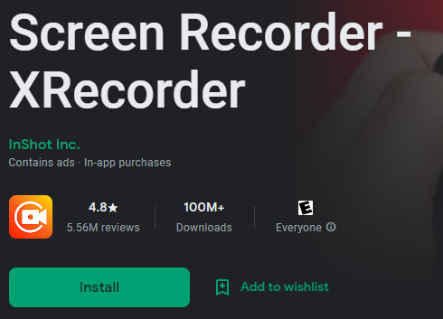 XRecorder Interface