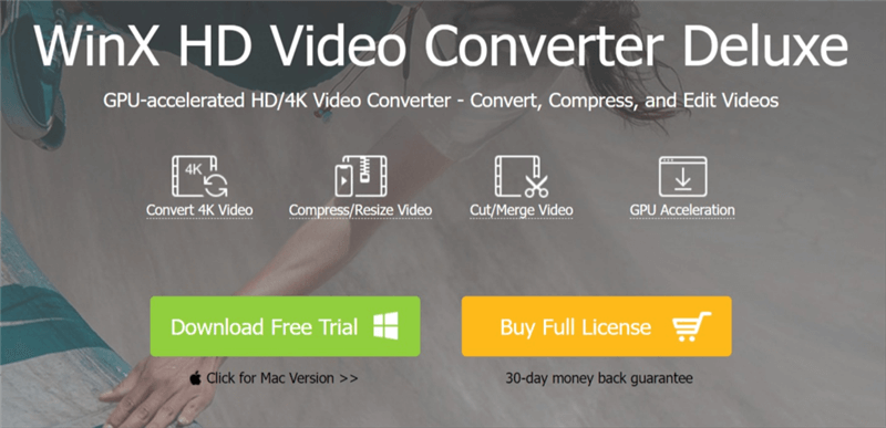 YouTube to MP4 Converter - WinX HD