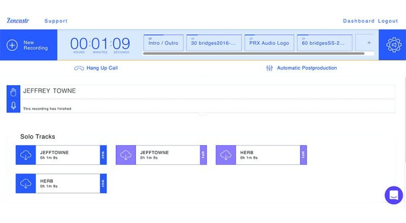 Best Podcast Recording Software - Zencastr