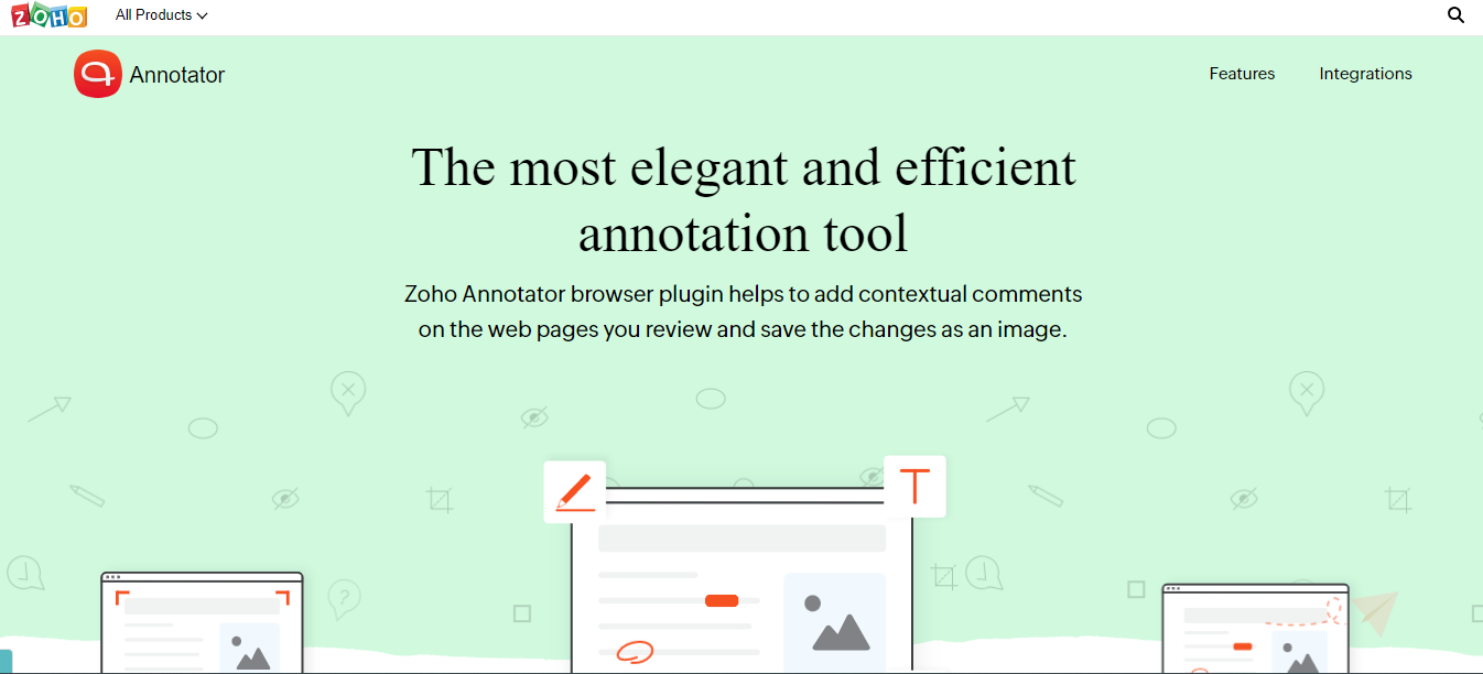 Zoho Annotator 