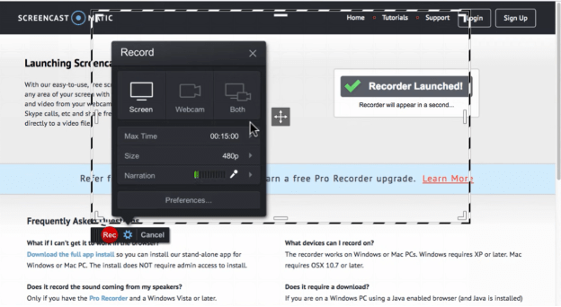 Zoom Meeting Recording App - Screencast-O-Matic