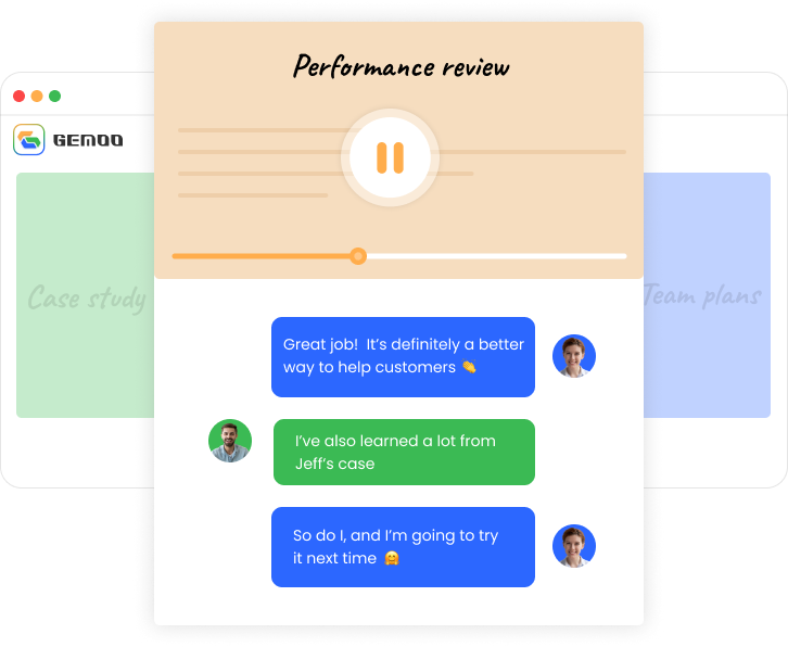 Improve yourself by learning from team members